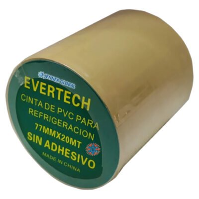 Cinta Pvc Sin Adhesivo 20x70m Color Marron Claro Ghg