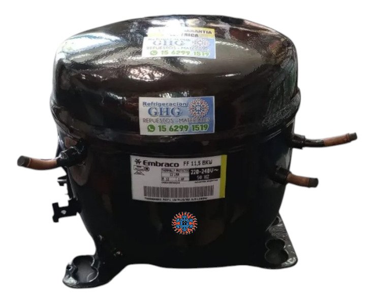 Motocompresor Comercial 1/2 Reacondicionado Tecumseh R22 Ghg