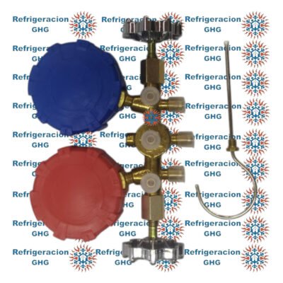 Manifold Para 410 Cuerpo De Bronce Y Mangueras Ghg - Image 3