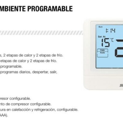 Termostato Surrey Ambiente Prog. 3h2c 24v Ghg - Image 5