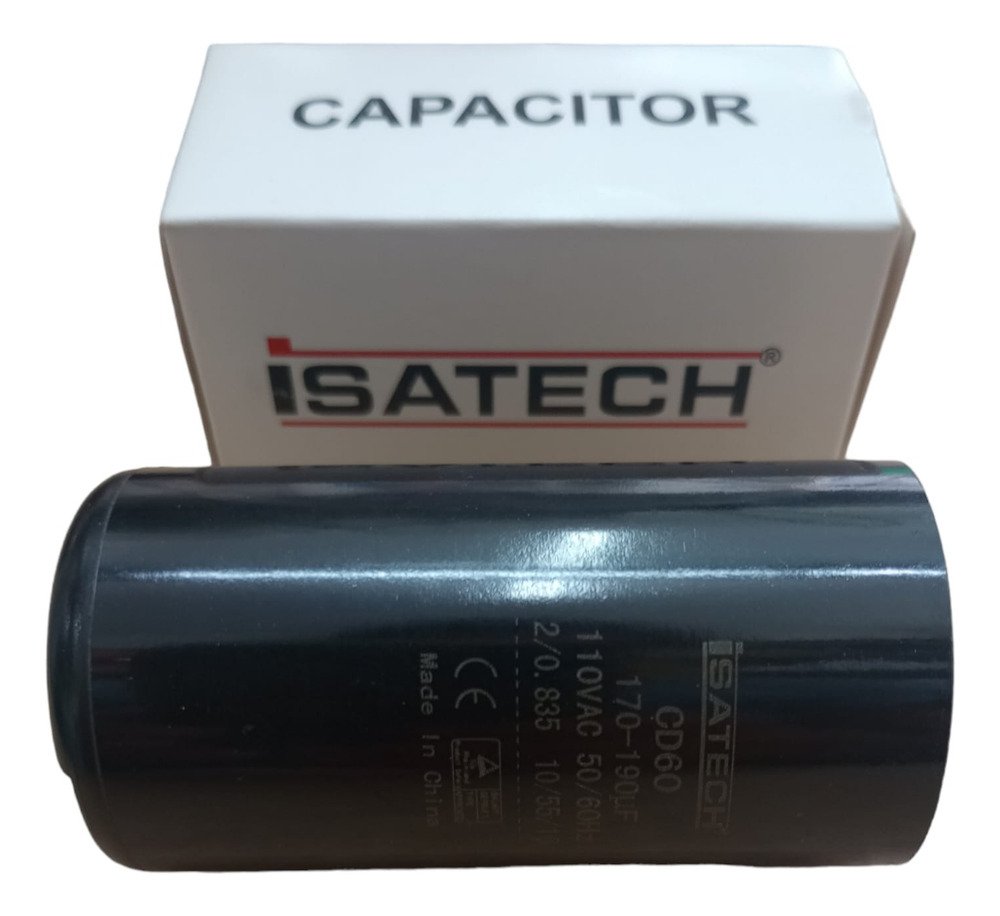 Capacitor 170-190 Uf 110v Isatech Ghg