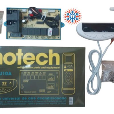 -PLAQUETA PISO TECHO U010 UNIVERSAL C/CONTROL Y DISPLAY MOTECH