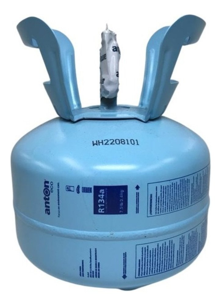 Garrafa Gas Refrigerante Anton R134a   3.4 Kg Ghg