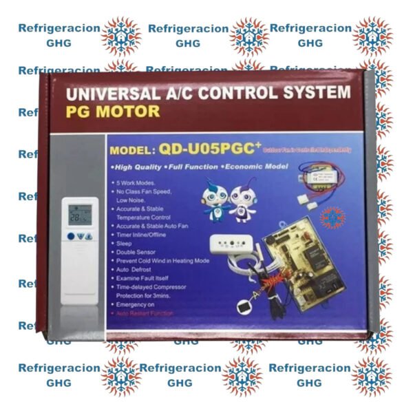Plaqueta Universal U05 C/control A/a Ghg - Image 2