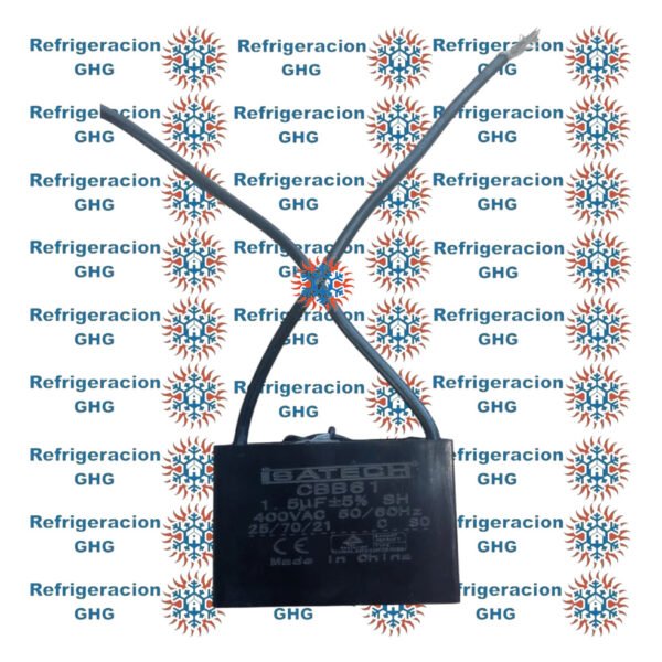 Capacitor 1.5uf 440  con Cable Ghg - Image 3