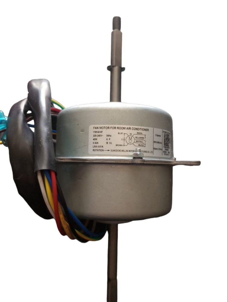 Motor Forzador 40w Eje Doble Aire Acondicionado Ysk40-6f Ghg - Image 3