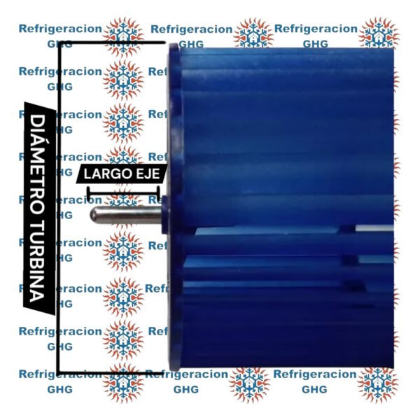 Turbina Aire Acondicionado Buje Interno 92x578 Ghg - Image 2