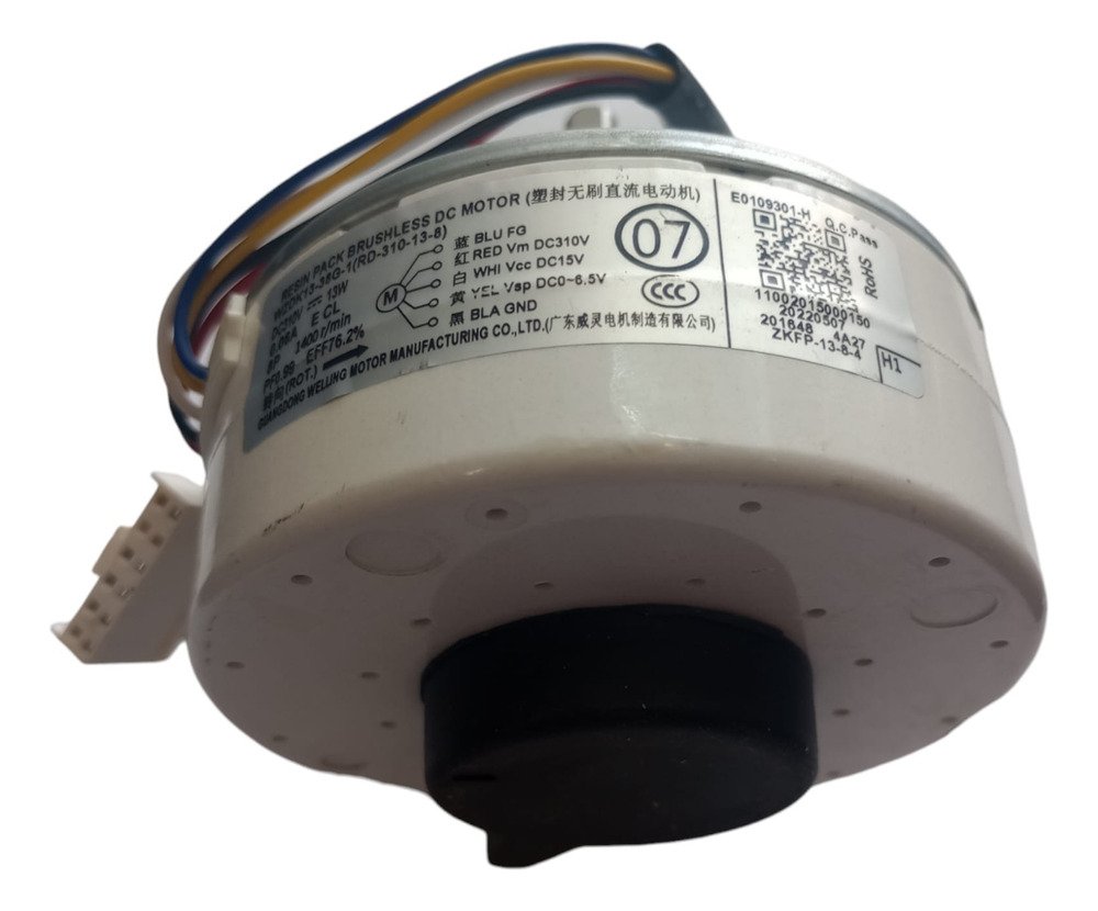 Motor Forzador Inverter Interior Wzdk13-38g-1 Dc310v-13w Ghg - Image 3