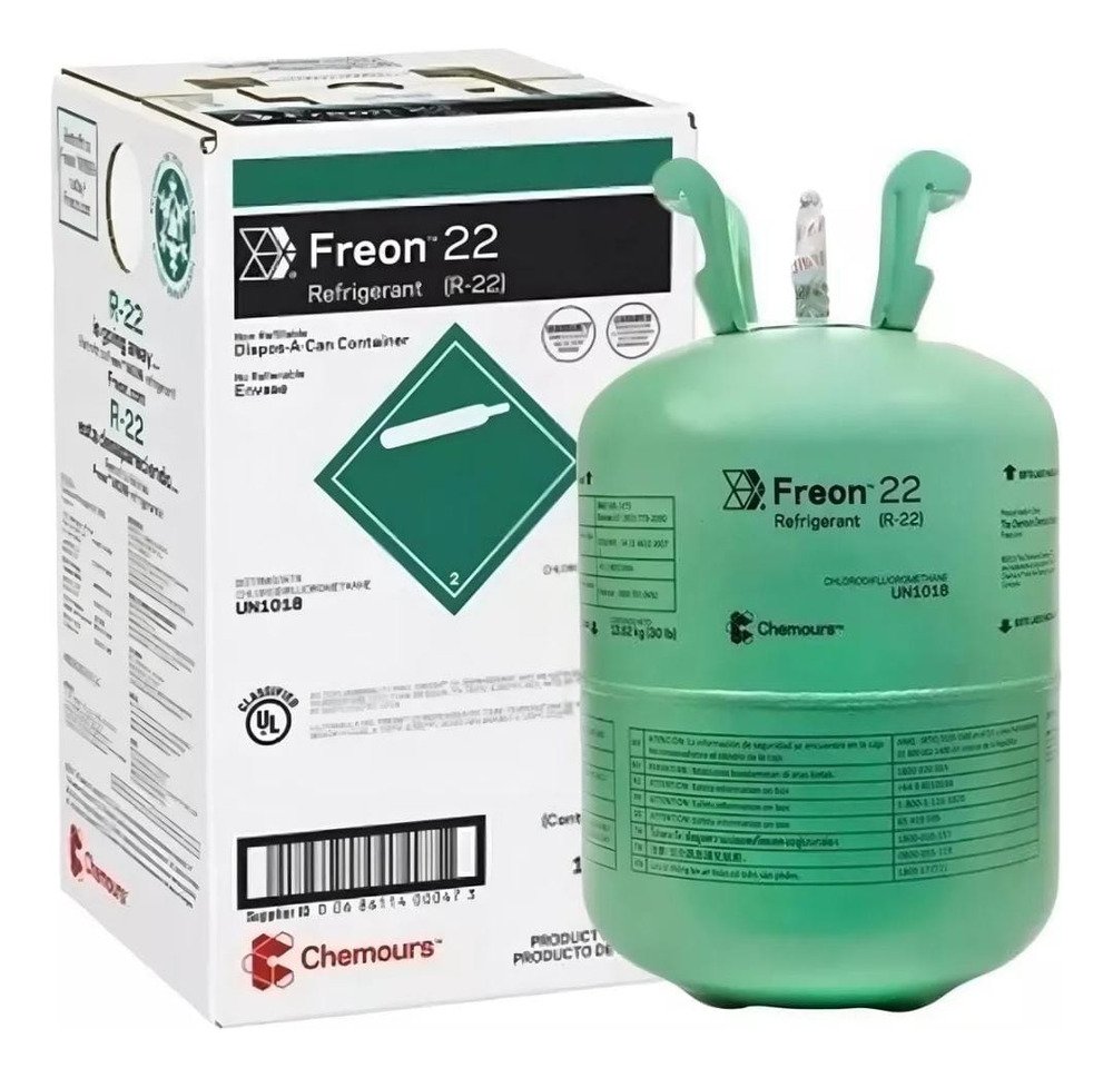 Garrafa Gas Freon R22 13.6 Kg Ghg - Image 1