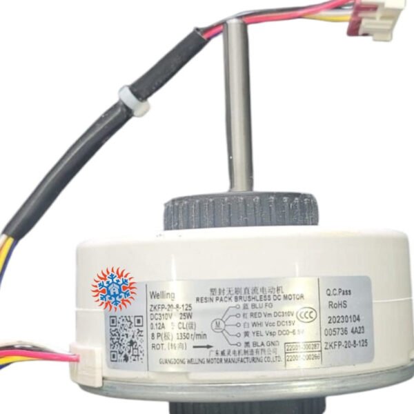 Motor Forzador Interior Inverter 25w Zkfp-20-8-125 Ghg - Image 1