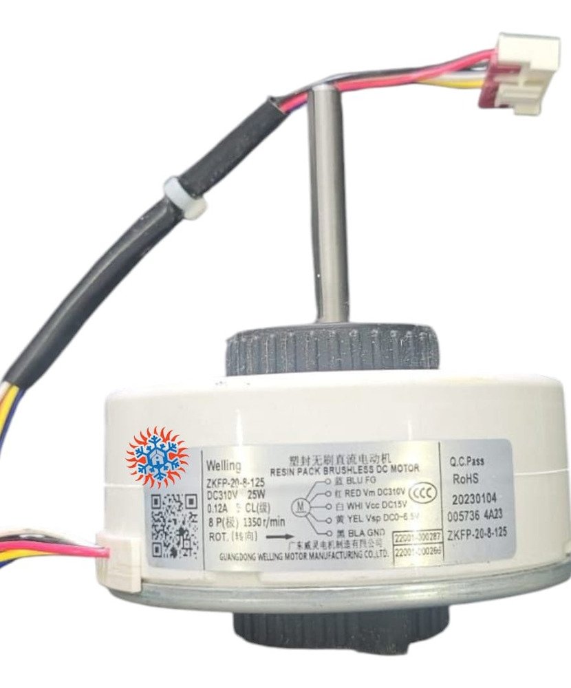 Motor Forzador Interior Inverter 25w Zkfp-20-8-125 Ghg - Image 1
