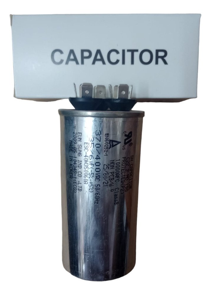 Capacitor 35+6uf Dual Metalico Ghg