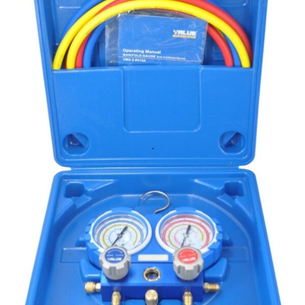 Manifold Vmg-2-r410a  Value  Maletin Perilla De Acero Ghg - Image 1