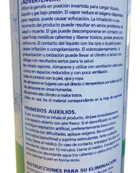 Lata Gas Anton R134a 900 Gr Ghg - Image 2