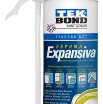 Espuma Expansiva Poliuretano 300ml 230g Tekbond Ghg