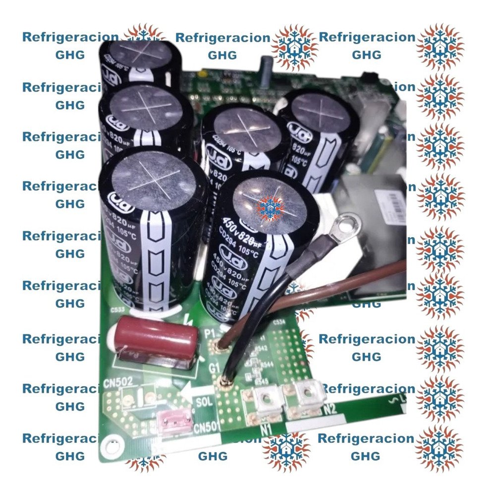 Placa De Aire Acondicionado  Grzq 86-r3-v2 Inverter Ghg - Image 5