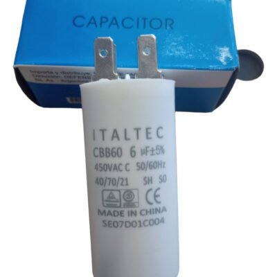 Capacitor 6uf X 450v Cbb60 4pin Ghg