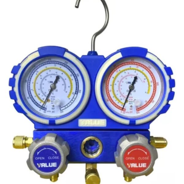Manifold Vmg-2-r410a  Value  Maletin Perilla De Acero Ghg - Image 4