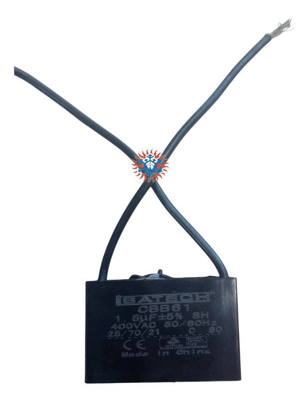 Capacitor 1.5uf 440  con Cable Ghg