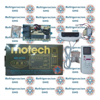 -PLAQUETA PISO TECHO U010 UNIVERSAL C/CONTROL Y DISPLAY MOTECH - Image 2