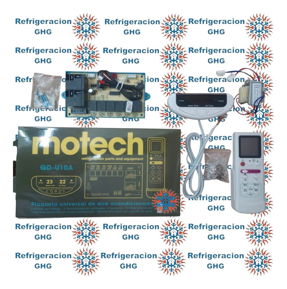 Plaqueta Piso Techo U010 Universal C/control Y Display Ghg - Image 2