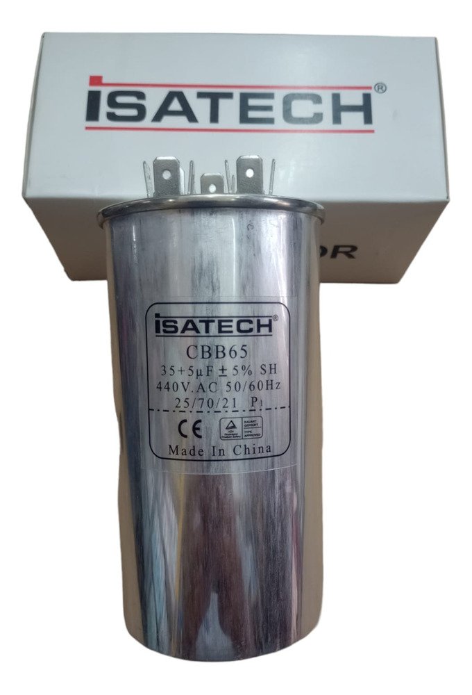 Capacitor 35+-5 Uf 440v Isatech Ghg