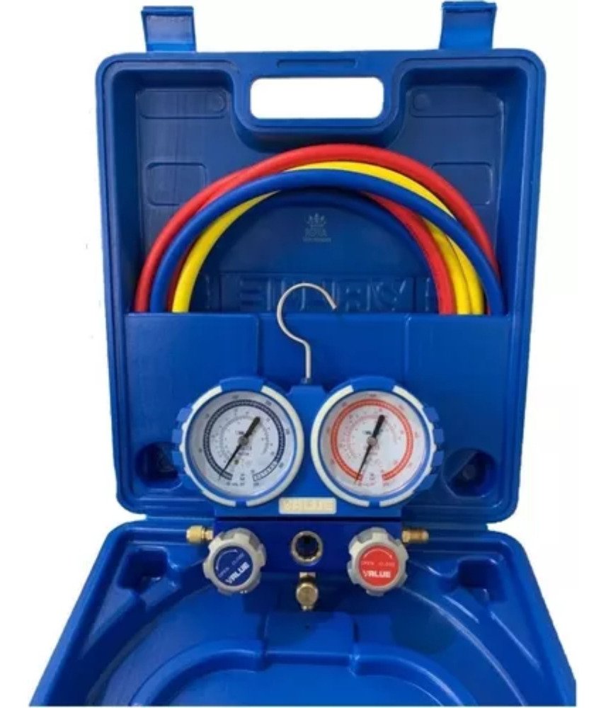 Manifold Vmg-2-r410a  Value  Maletin Perilla De Acero Ghg - Image 3