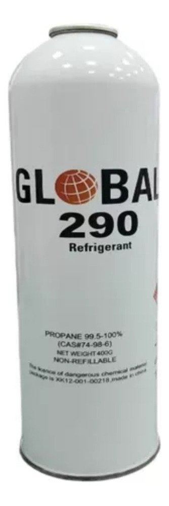Lata Gas R290 Global 400grs Ghg