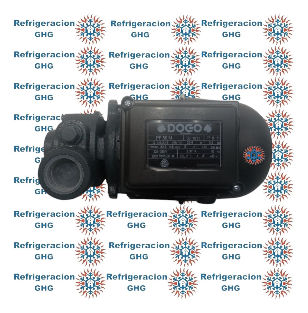 Bomba Periferica 05 Hp Pf50-m  By Grundfos Frontal Ghg Negro 50 Hz Bifásica - Image 4