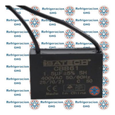 Capacitor 1.5uf 440 con Cable Ghg - Image 2