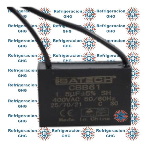 Capacitor 1.5uf 440  con Cable Ghg - Image 2