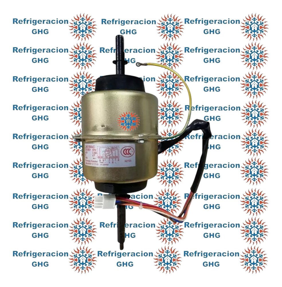 Motor Forzador 45w Doble Eje Aire Acond Cj45e Ysk45-4c Ghg - Image 2