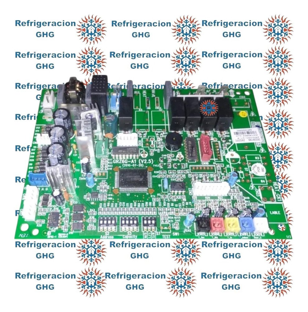 Placa De Aire Acondicionado Grz6g-a1(v2.5) - Image 5