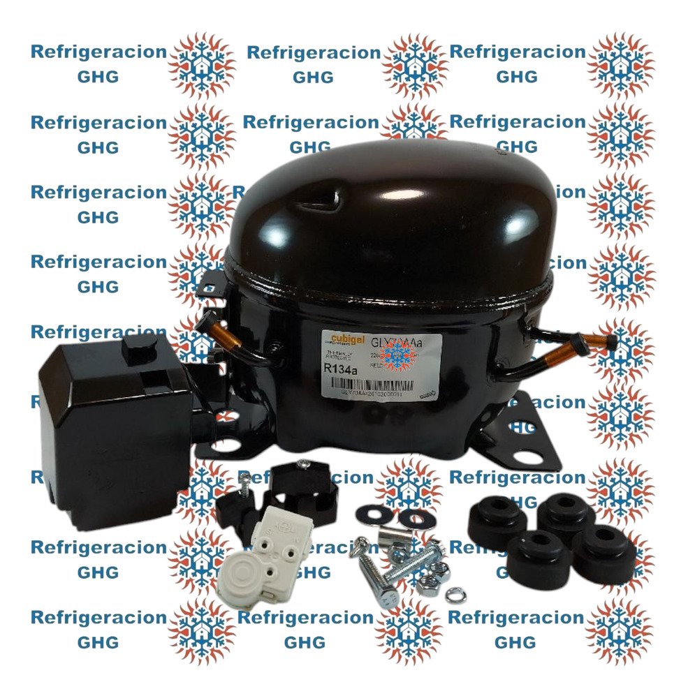 Motocompresor Bocha Cubigel 1/4 + Hp R134a Gly80 Ghg