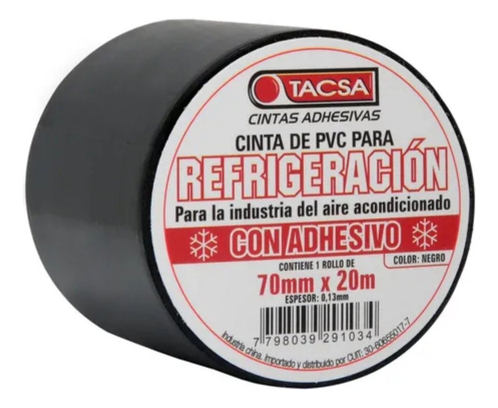 -CINTA TACSA CON ADHESIVO NEGRA