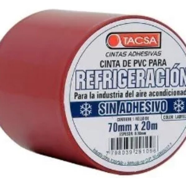 Cinta Tacsa Con Adhesivo Color Ladrillo X Unidad Ghg - Image 1