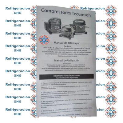 Motocompresor Bocha Heladera Tecumseh Thg1365yg 1/5 R134 Ghg - Image 4