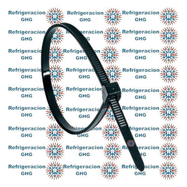 Precinto Nylon 4.8x200mm Negros Crossmaster X 100 Unid. Ghg Negro - Image 2