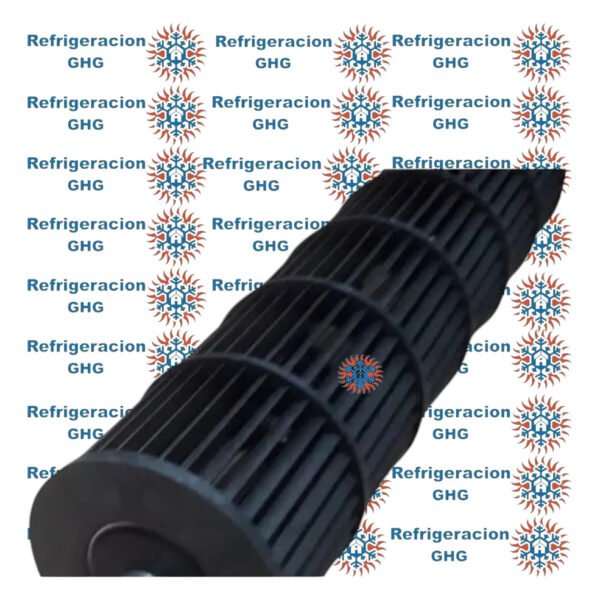 Turbina Calefactor Caloventor Tipo Split Negra Con Buje  Ghg - Image 2