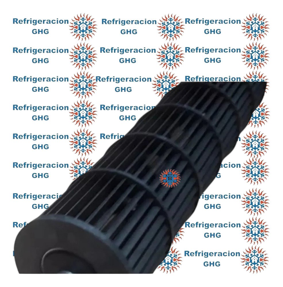 Turbina Calefactor Caloventor Tipo Split Negra Con Buje  Ghg - Image 2