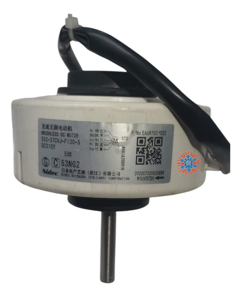 Motor Forzador Inverter Interior Sic-37cvj-f130 30w Ghg