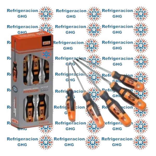 Kit Juego Destornilladores Bahco 5 Piezas Premium Ghg - Image 3