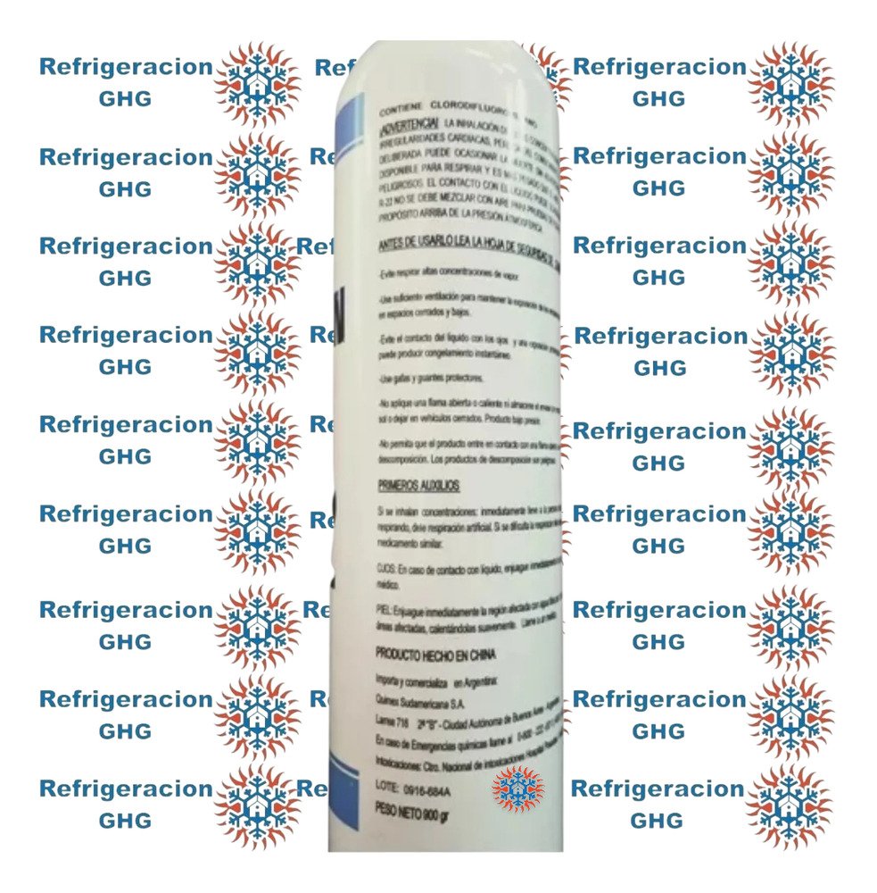 Lata Frigoclean R22 De  0.900 Gr  Ghg - Image 5