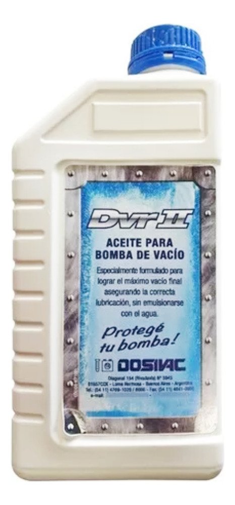 Aceite Dosivac P/bomba De Vacio  Dvr 2 1l Ghg