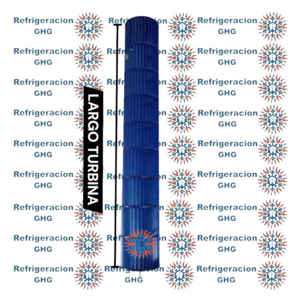 Turbina Aire Acondicionado Buje Interno 98x730 Ghg - Image 2