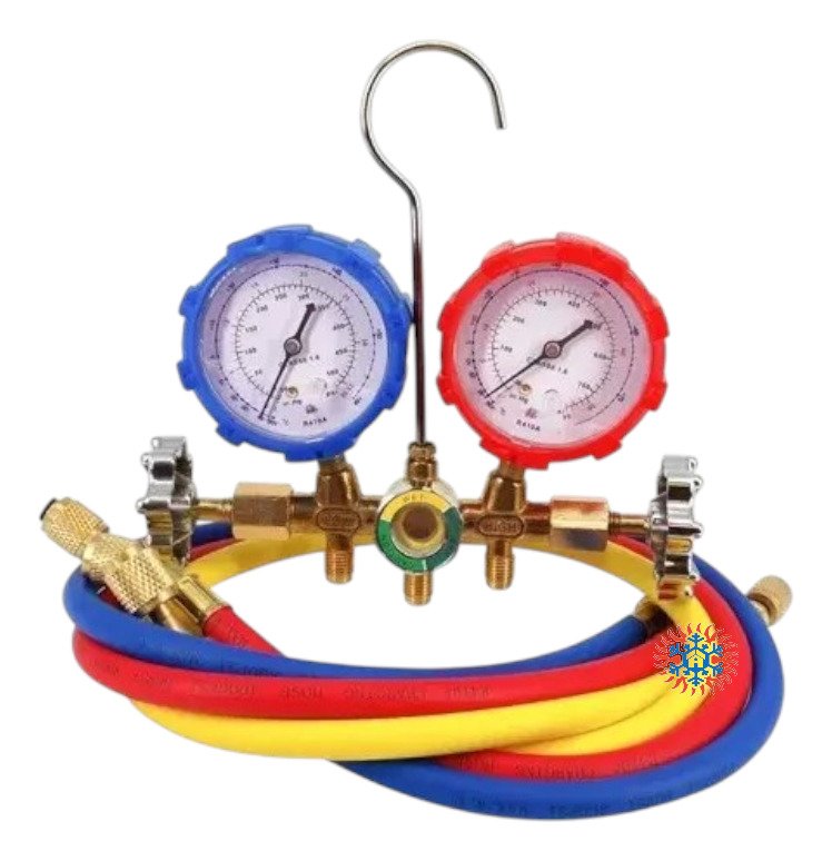 Manifold R410a/r22/r134a/404a Mang Y Acc.- Cooltech Ghg