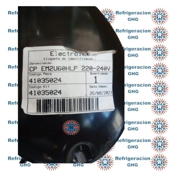 Motocompresor 1/5 Embraco Emys65hsp/em2u60hl Em2u60hl Ghg - Image 2