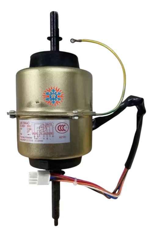 Motor Forzador 45w Doble Eje Aire Acond Cj45e Ysk45-4c Ghg - Image 1