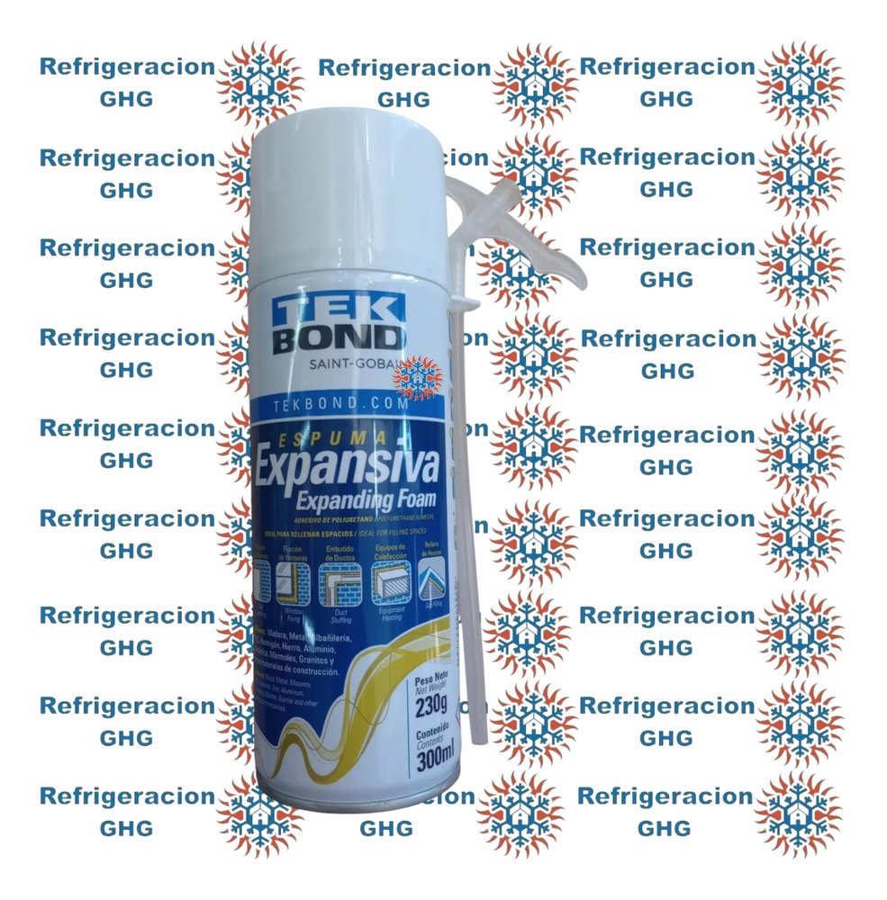 Espuma Expansiva Poliuretano 300ml 230g Tekbond Ghg