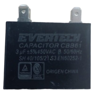 Capacitor 3uf /400v Evertech Ghg